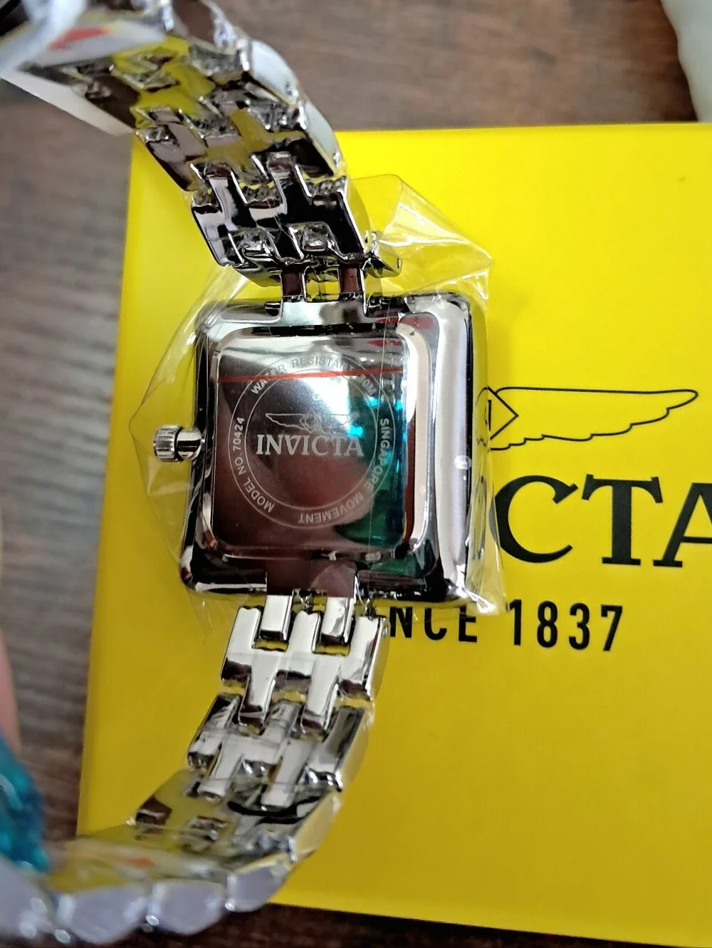 Invicta Wildflower Princess Tiffany Blue Stainless Steel Women's Watch